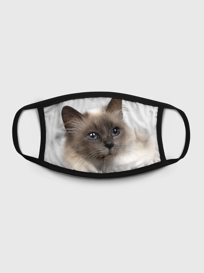 

Многоразовая маска унисекс Burnettie Кот, Разноцветный, Кот