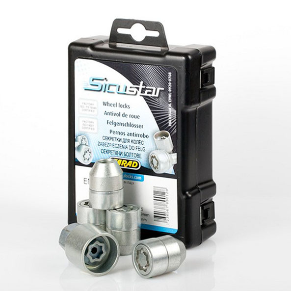 

Секретки Farad Sicustar EN215SCR/2 с 2мя ключами для Suzuki Wagon R+ (Штатные диски)