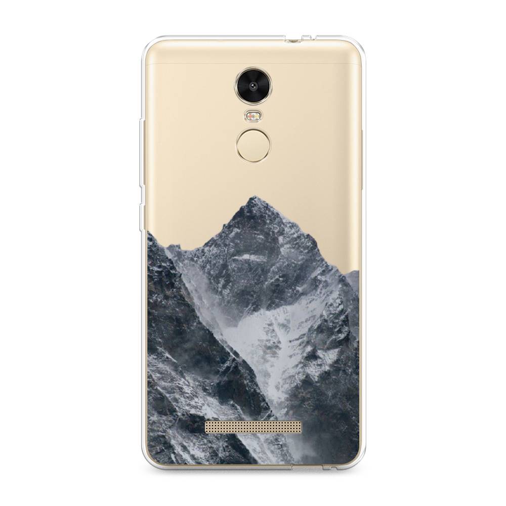 

Чехол на Xiaomi Redmi Note 3/Note 3 Pro "Горы арт 4", Серый;бежевый, 31750-2