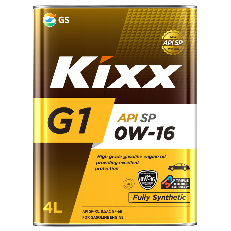 

Моторное масло Kixx G1 SP 0W16 4л, G1 Sp