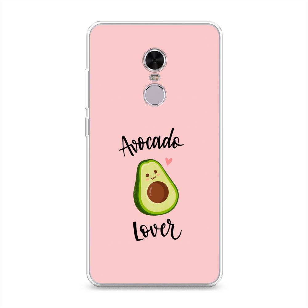 

Чехол на Xiaomi Redmi Note 4 "Avocado lover", Розовый;зеленый, 31850-6
