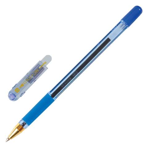 

Ручка шариковая MUNHWA "MC Gold" 142785, масляная, синяя, 0.5 мм, 12 штук