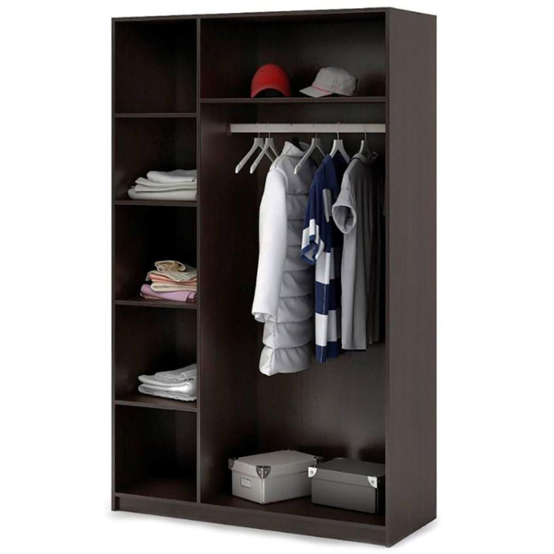 

Мебель для дома NM Спальня БАСЯ ШК 553 шкаф 3-х створчатый Белфорд/Венге