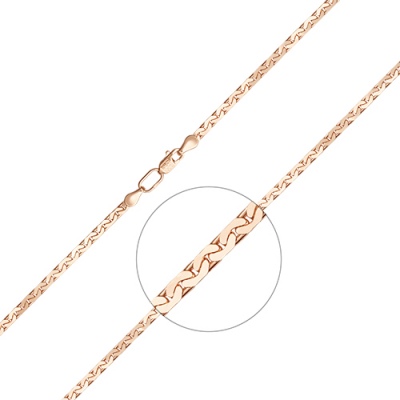 

Цепочка из красного золота 50 см PLATINA jewelry 21-4303-080-1110-17, 21-4303-080-1110-17