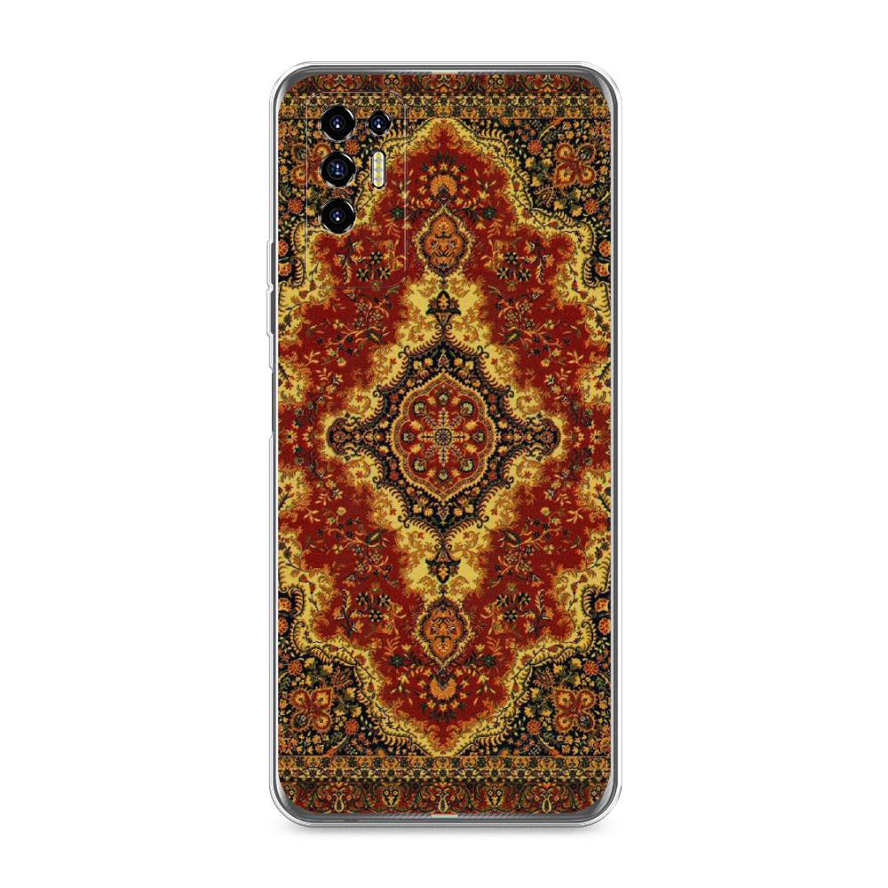 

Чехол для Tecno Pova 2 "Ковер", Коричневый;золотистый;красный, 300550-3