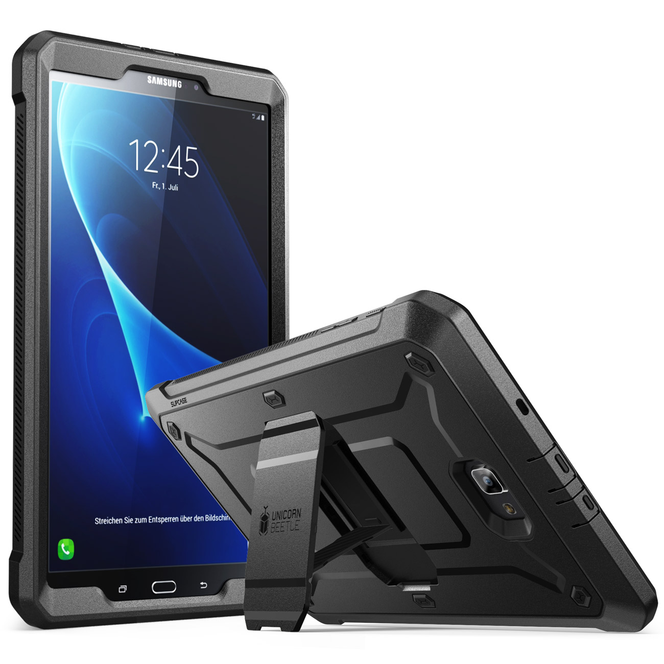 

Бампер MyPads для Samsung Galaxy Tab A 10.1 SM-T510 T515 2019 ударопрочный черный, Heavy
