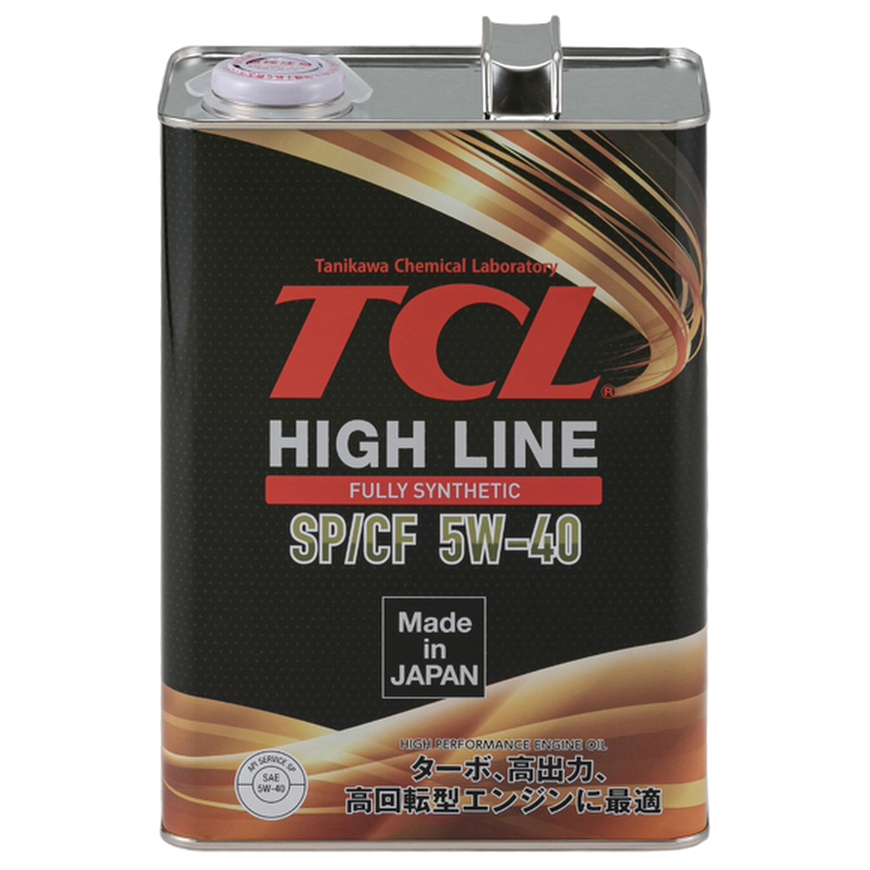 Моторное масло TCL синтетическое High Line Sp/Cf 5W40 4л