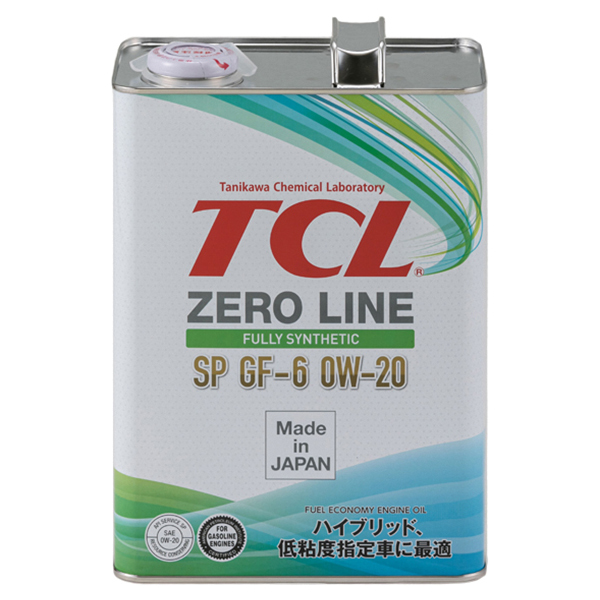 Моторное масло TCL синтетическое Zero Line Fuel Economy Sp Gf-6 0W20 4л
