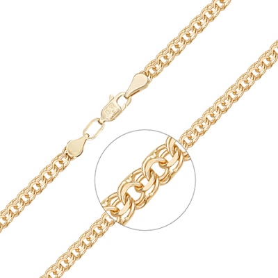 

Цепочка из желтого золота р. 60 PLATINA jewelry 21-2713-070-1130-19, 21-2713-070-1130-19