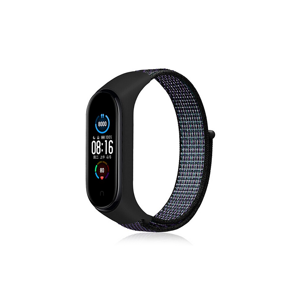 

Ремещок DF для Mi Band 3-6/Sm.Band 6 xiNylonband-01 черный/цветн, Разноцветный;черный, Mi Band 3-6/Sm.Band 6 xiNylonband-01 черный/цветн