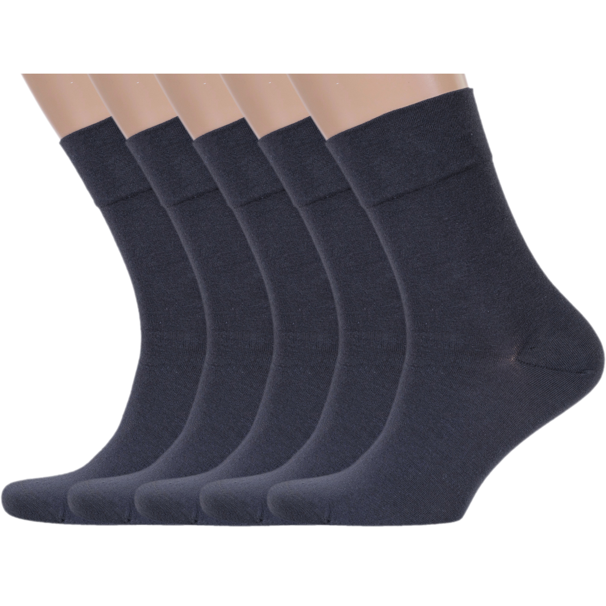 

Комплект носков мужских Rusocks серых, Серый, 5-М-1131