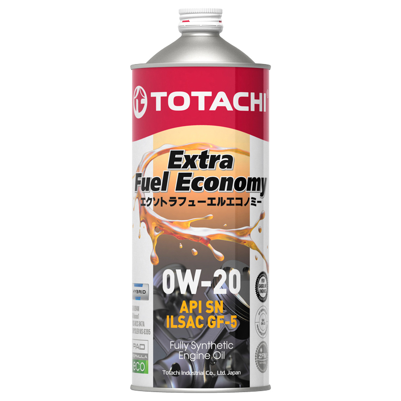 Моторное масло Totachi синтетическое Extra Fuel 0W20 1л