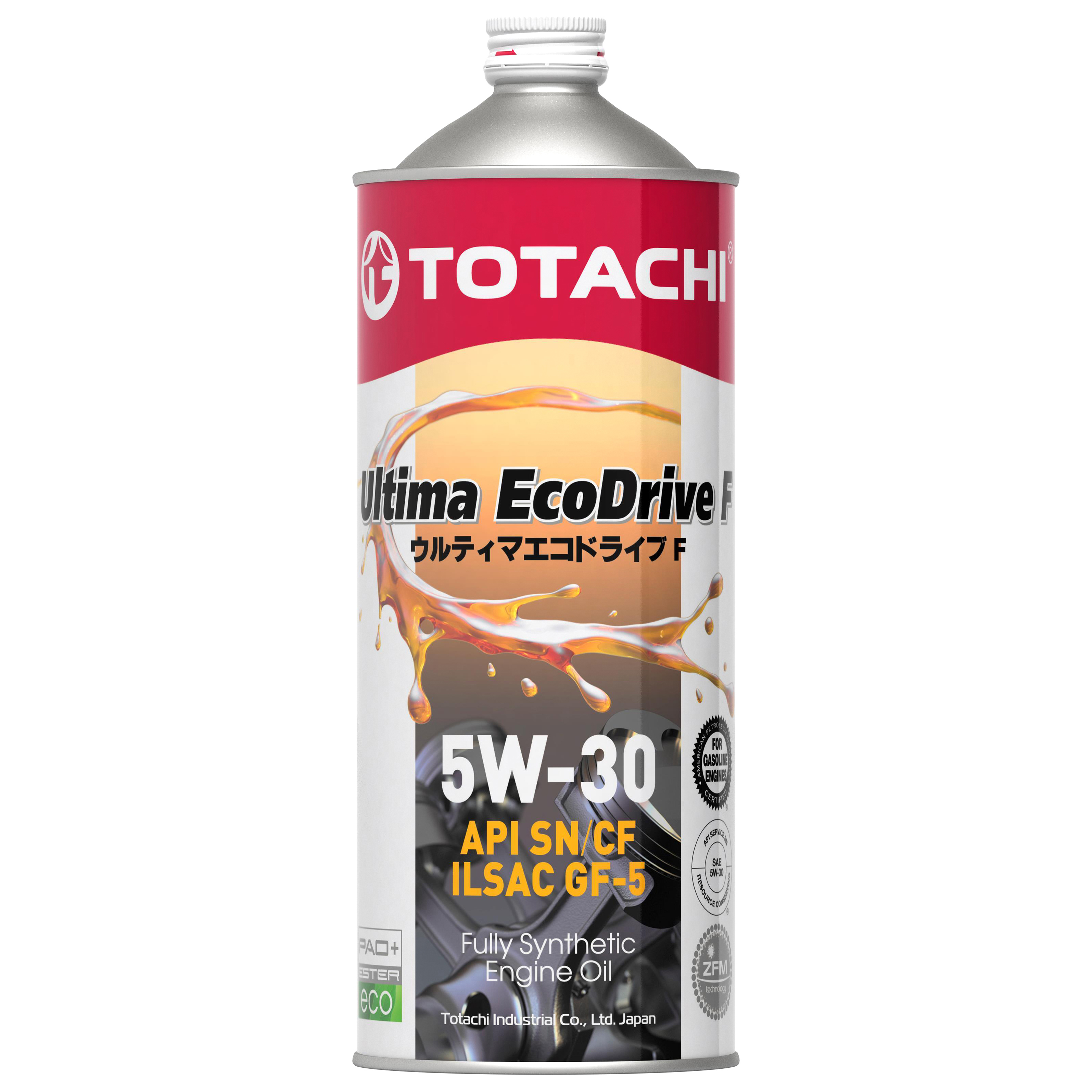 фото Моторное масло totachi ultima ecodrive f 5w-30, 1л синтетическое 12201