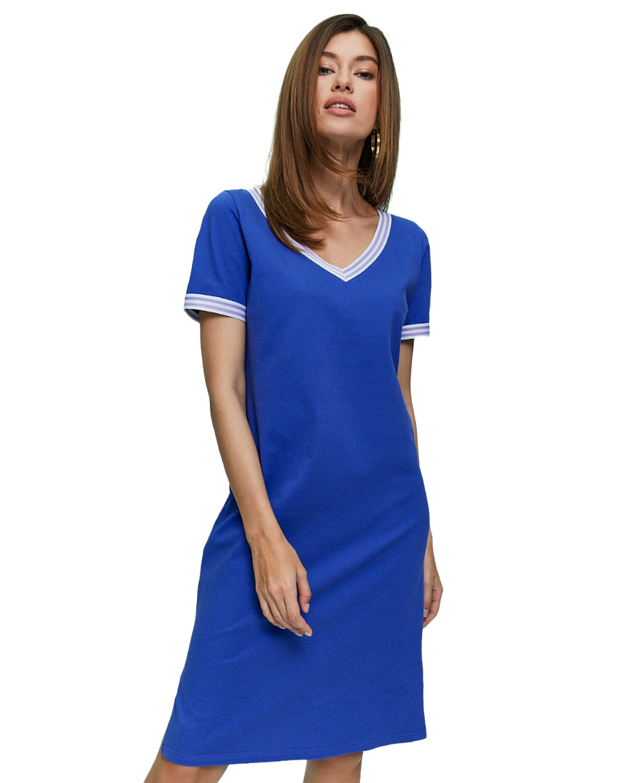 

Платье женское ZAVI 0276 фиолетовое 48/164, Фиолетовый, 0276