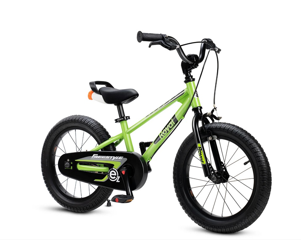 Велосипед детский Royal Baby Freestyle EZ 14 зеленый, RB14-30 велосипед royal baby freestyle ez 14 желтый rb14 30