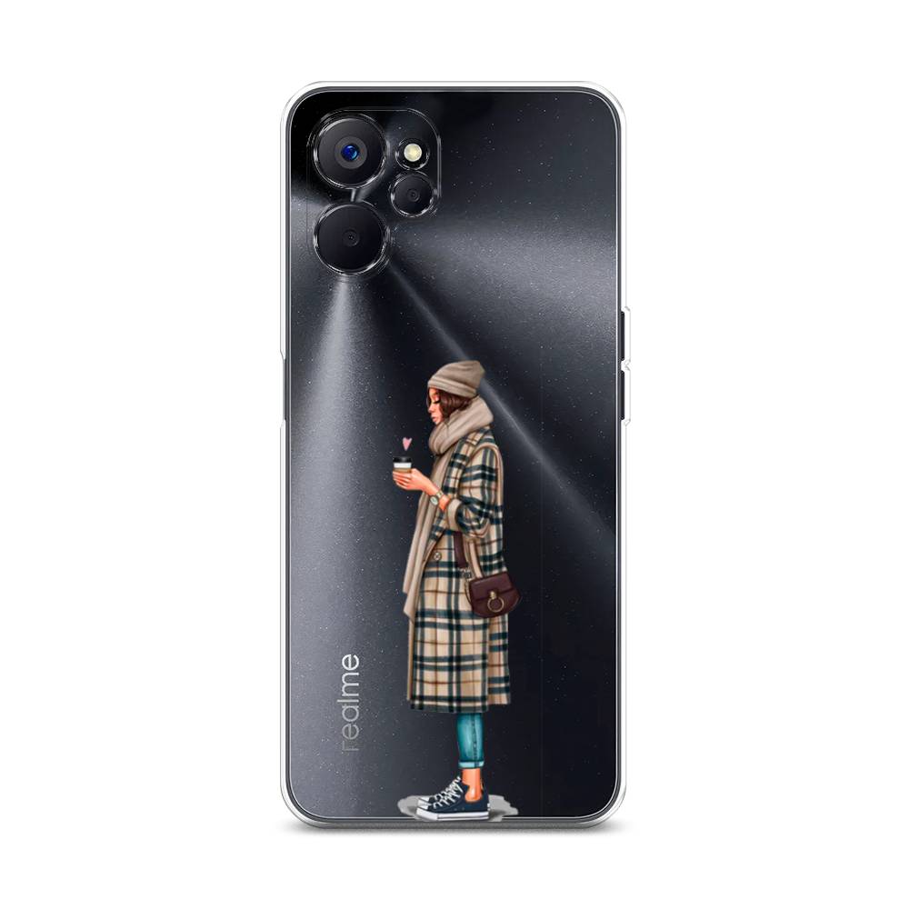 

Чехол на Realme 10 5G "Утренний кофе", Коричневый;бежевый, 2512650-6