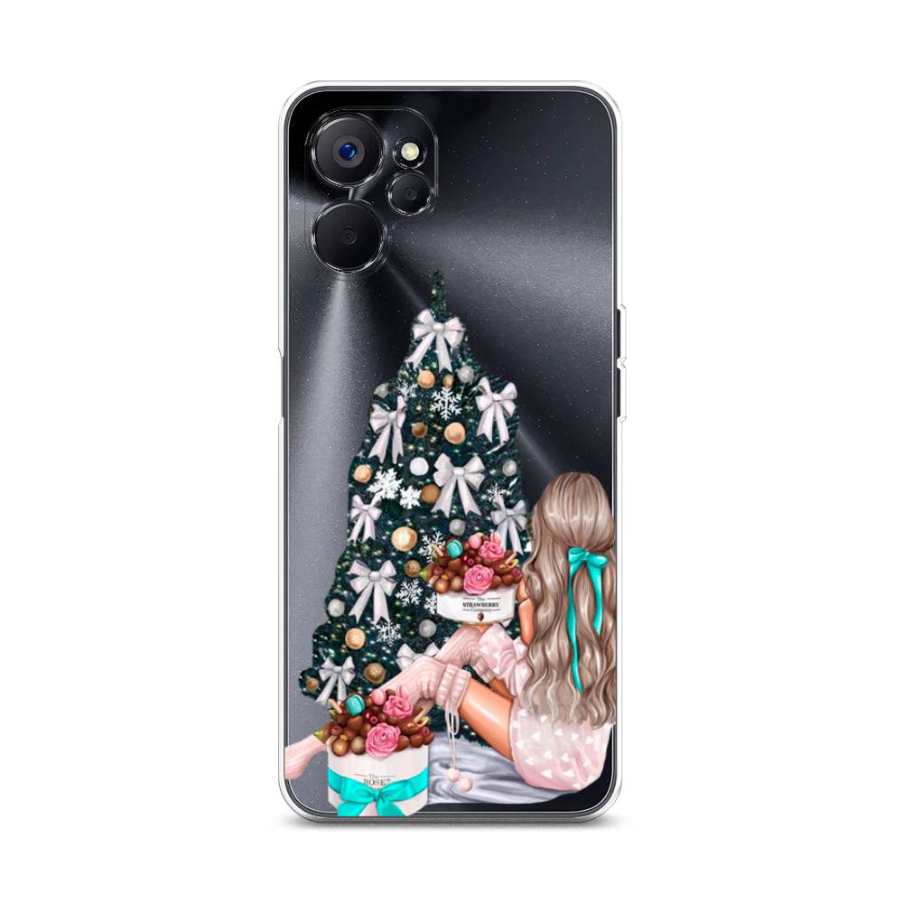

Чехол на Realme 10 5G "New Year", Зеленый;бежевый;голубой, 2512650-5