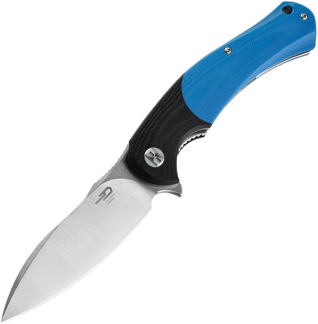 

Туристический нож Bestech Penguin, черный, синий, Penguin