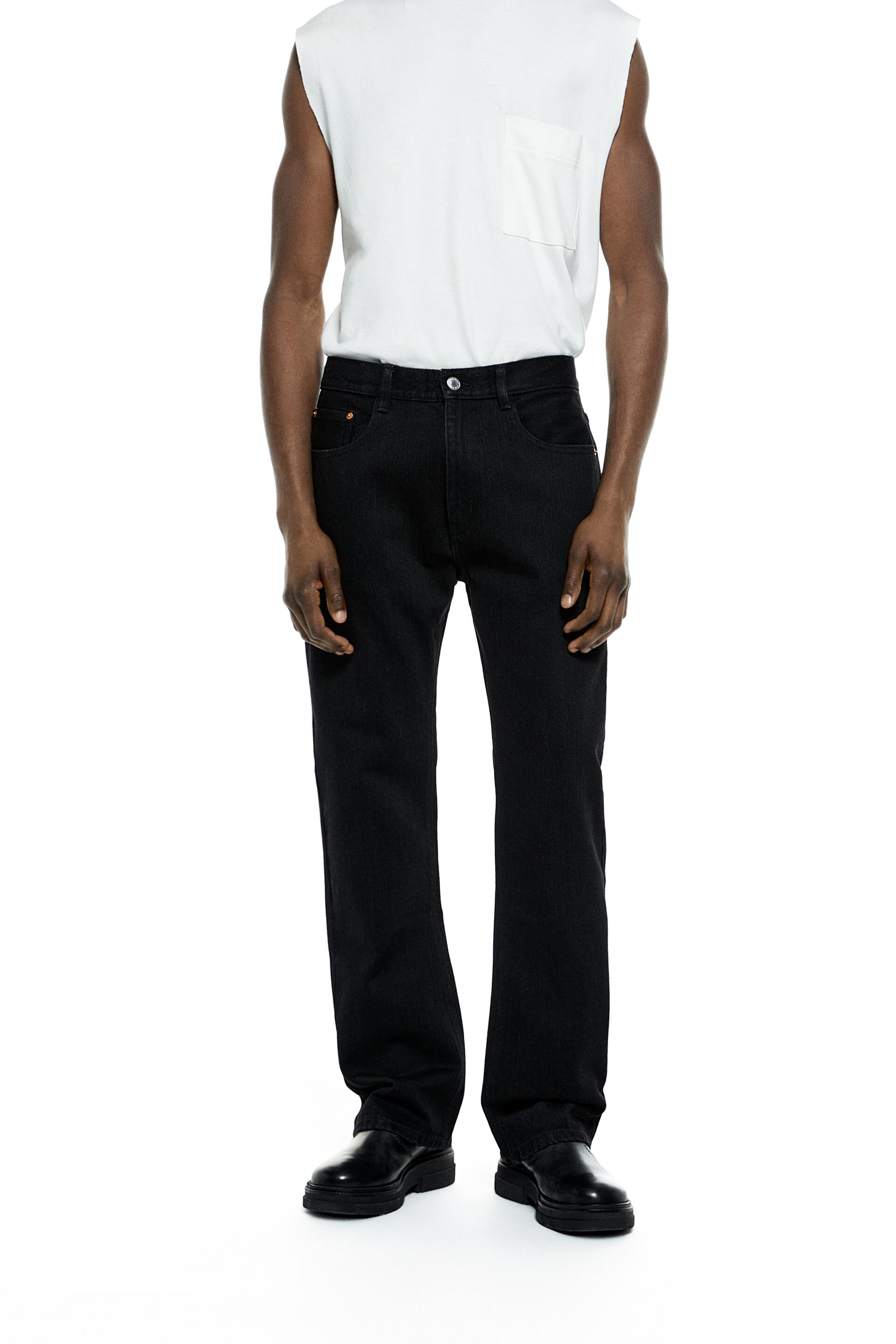 

Джинсы мужские ZARA 00250350 черные 38 (доставка из-за рубежа), 00250350