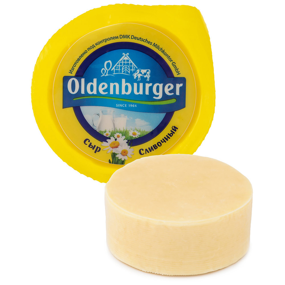 

Сыр полутвердый Oldenburger сливочный 50% 350 г