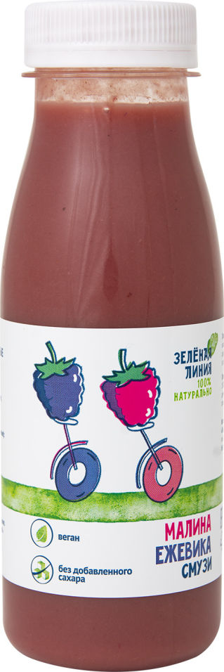 

Смузи Зеленая линия Малина-Ежевика 270г
