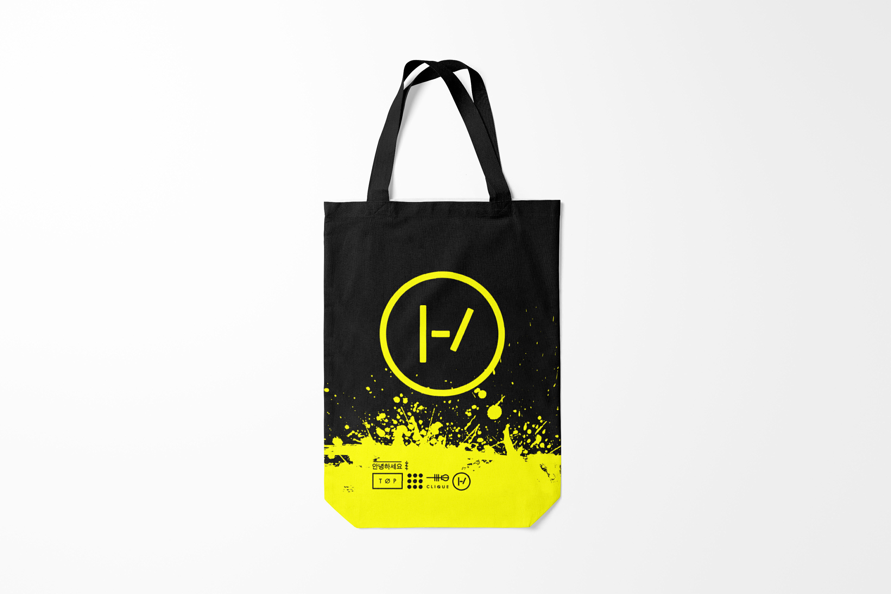

Сумка шoппер унисекс Burnettie Twenty one pilots, разноцветный, Twenty one pilots