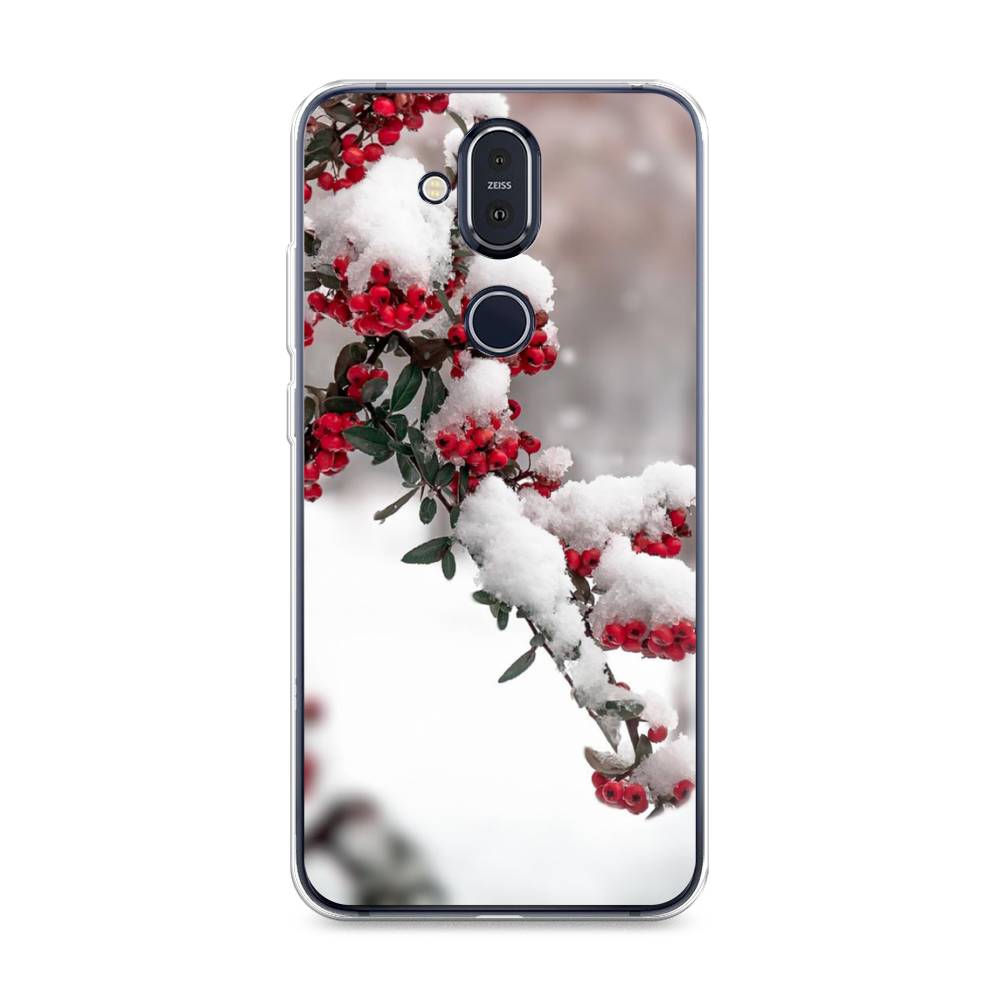 

Чехол на Nokia 8.1 "Зима 8", 122250-2