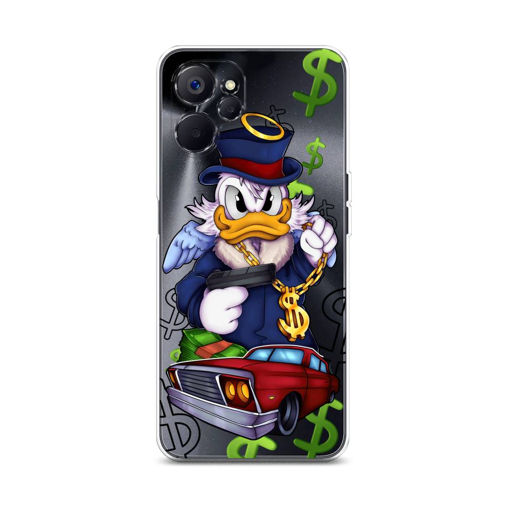 

Чехол на Realme 10 5G "Scrooge McDuck with a Gold Chain", Красный;синий;белый, 2512650-6