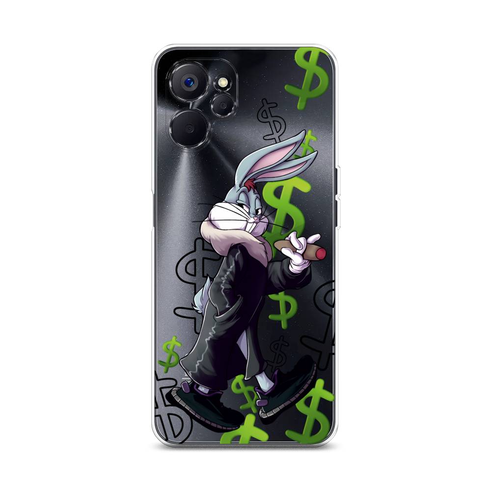 

Чехол на Realme 10 5G "Rich Bugs Bunny", Зеленый;черный;голубой, 2512650-6