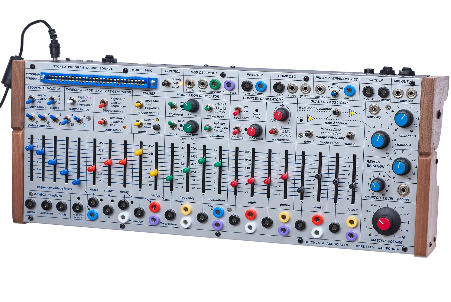 

Модульный синтезатор Buchla Easel Command (208C with case & MIDI), Easel Command (208C with case & MIDI)