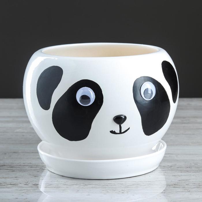 

Nana Ceramics Панда, бело-черный, керамика, 2 л, Панда, бело-черный, керамика, 2 л