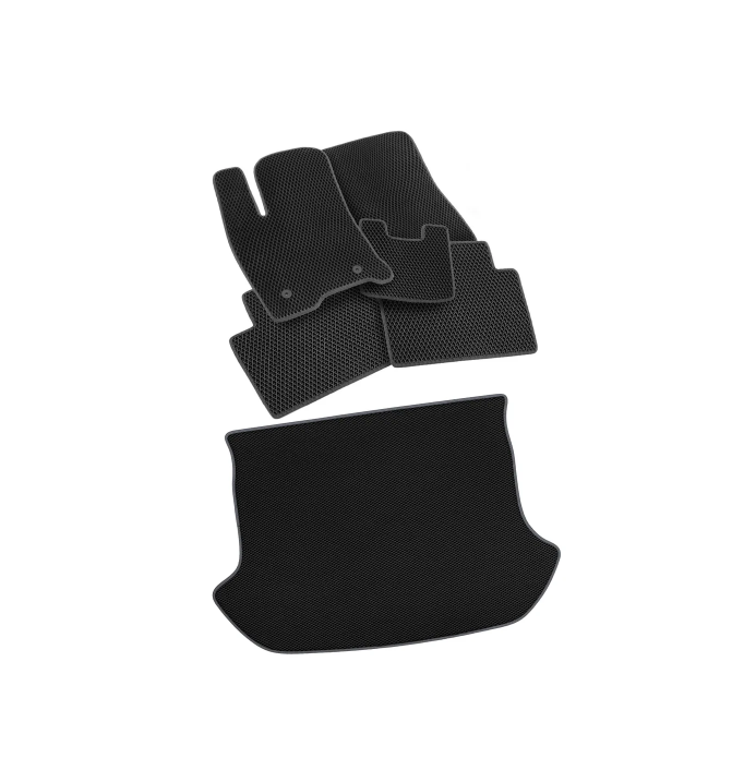 

EVA коврики для Toyota Mark/Сhaser/Cresta (100, правый руль) 1996-2000 AM45063R серый, Mark