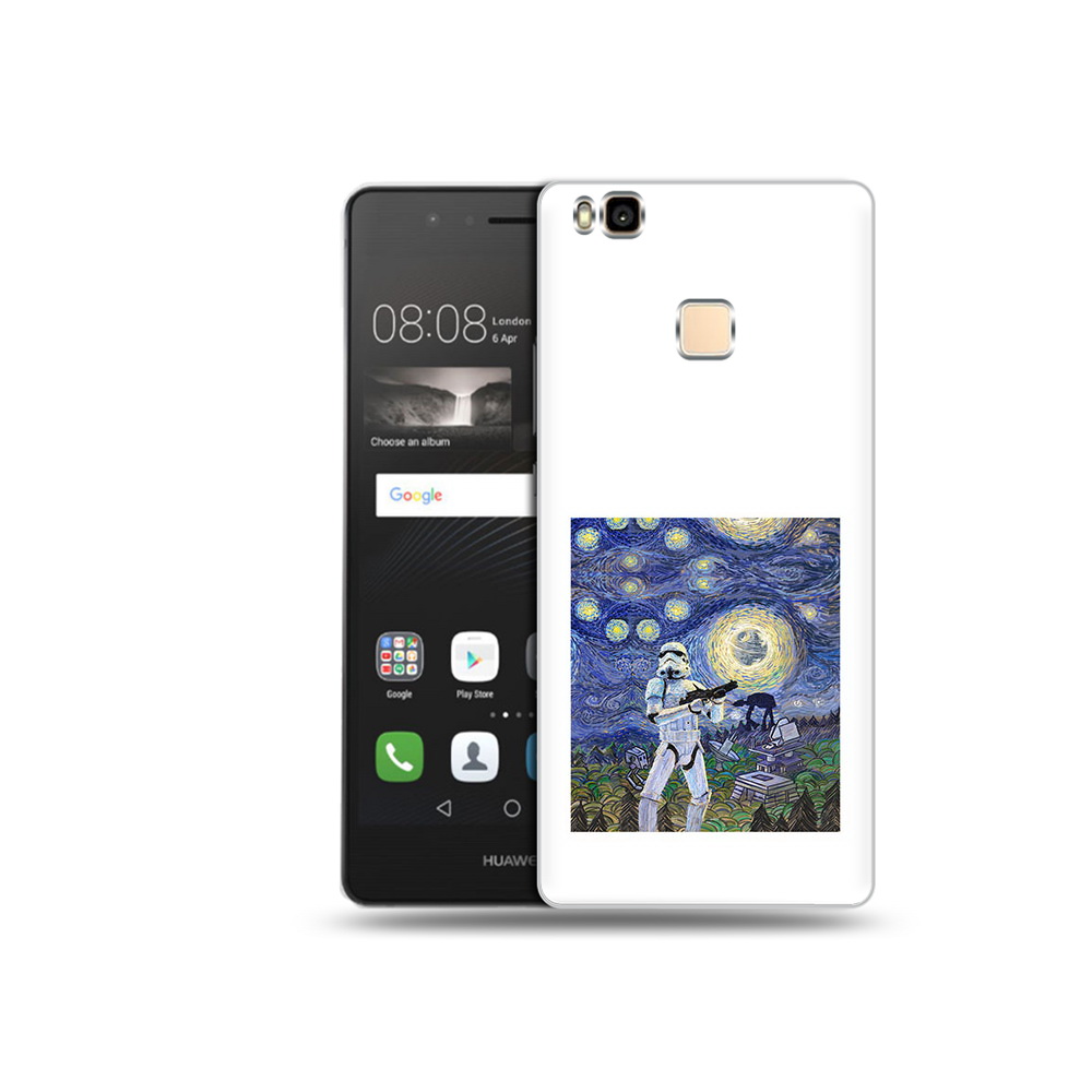 

Чехол MyPads Tocco для Huawei P9 Lite star wars звездная ночь (PT74547.57.23), Прозрачный, Tocco