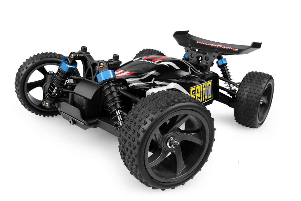 

Радиоуправляемый багги Himoto Spino 4WD RTR масштаб 1:18 2.4G E18XBL, Spino