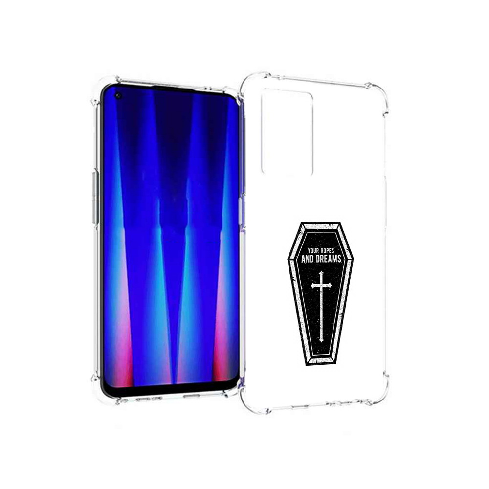 

Чехол MyPads Tocco для OnePlus Nord CE 5G гроб с мечтами, Прозрачный, Tocco