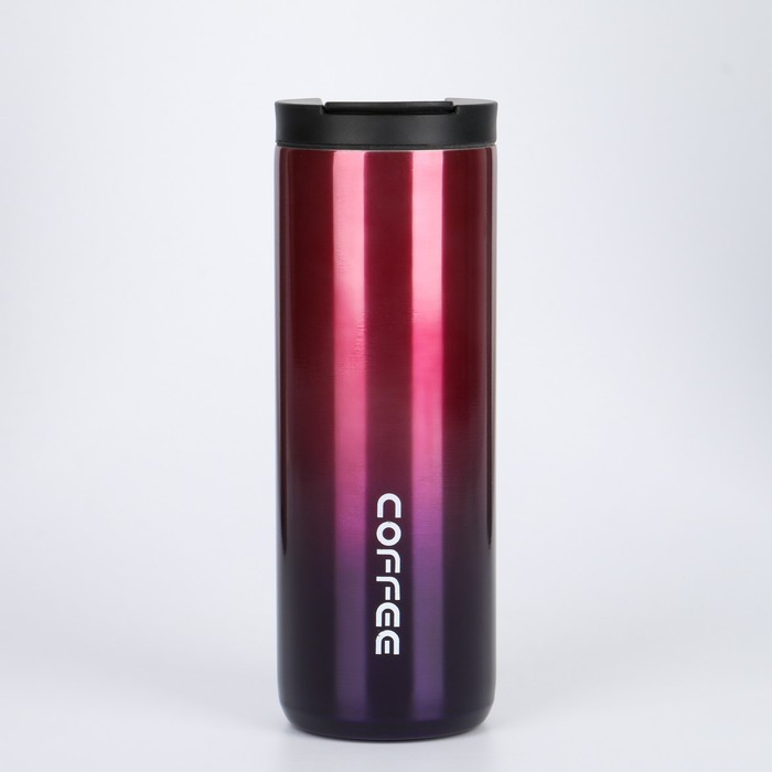 

Термокружка "Coffee", 500 мл, фиолетовая, Фиолетовый