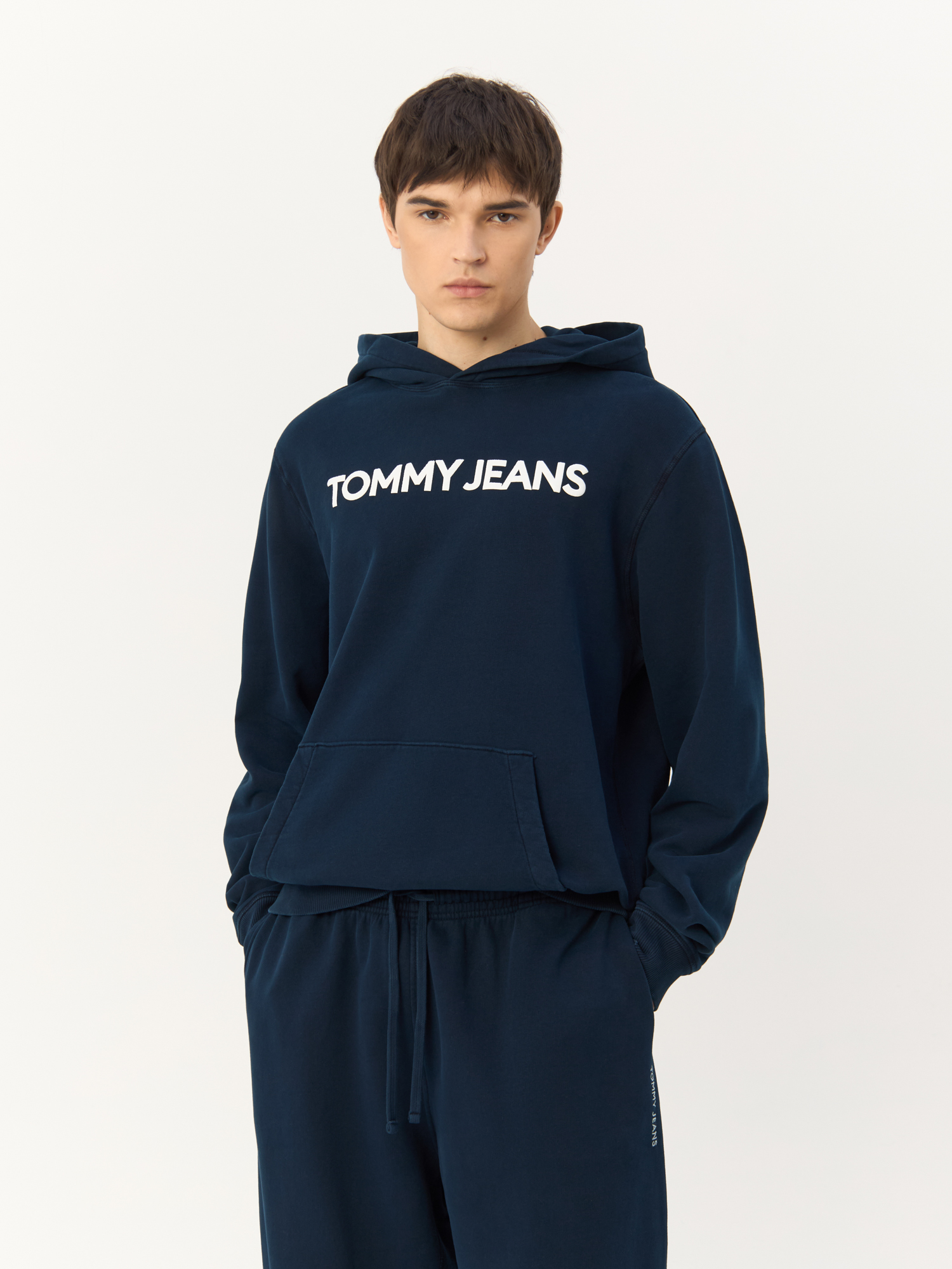 Худи мужское Tommy Jeans DM0DM19228 синее L