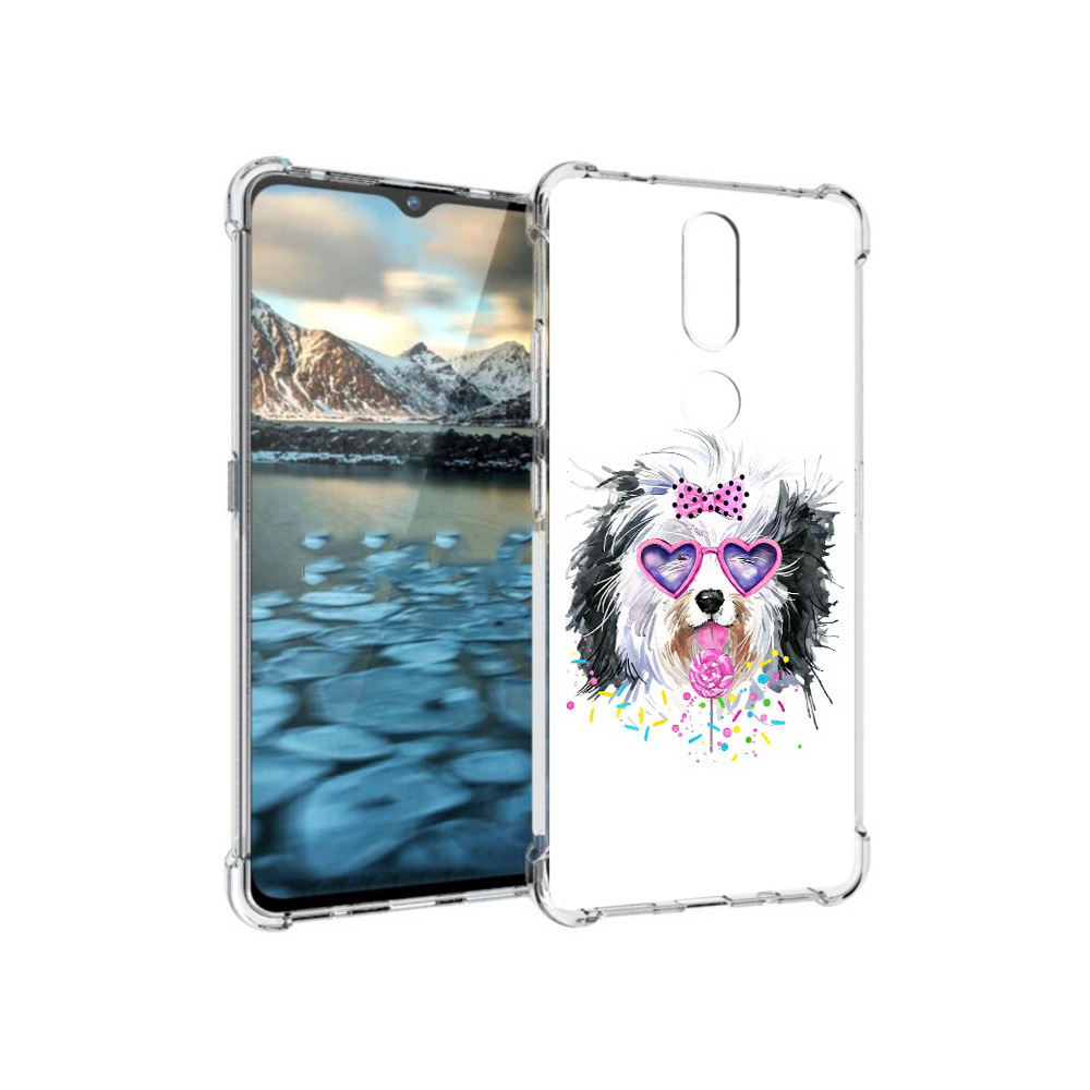

Чехол MyPads Tocco для Nokia 2.4 пушистик (PT227049.107.559), Прозрачный, Tocco
