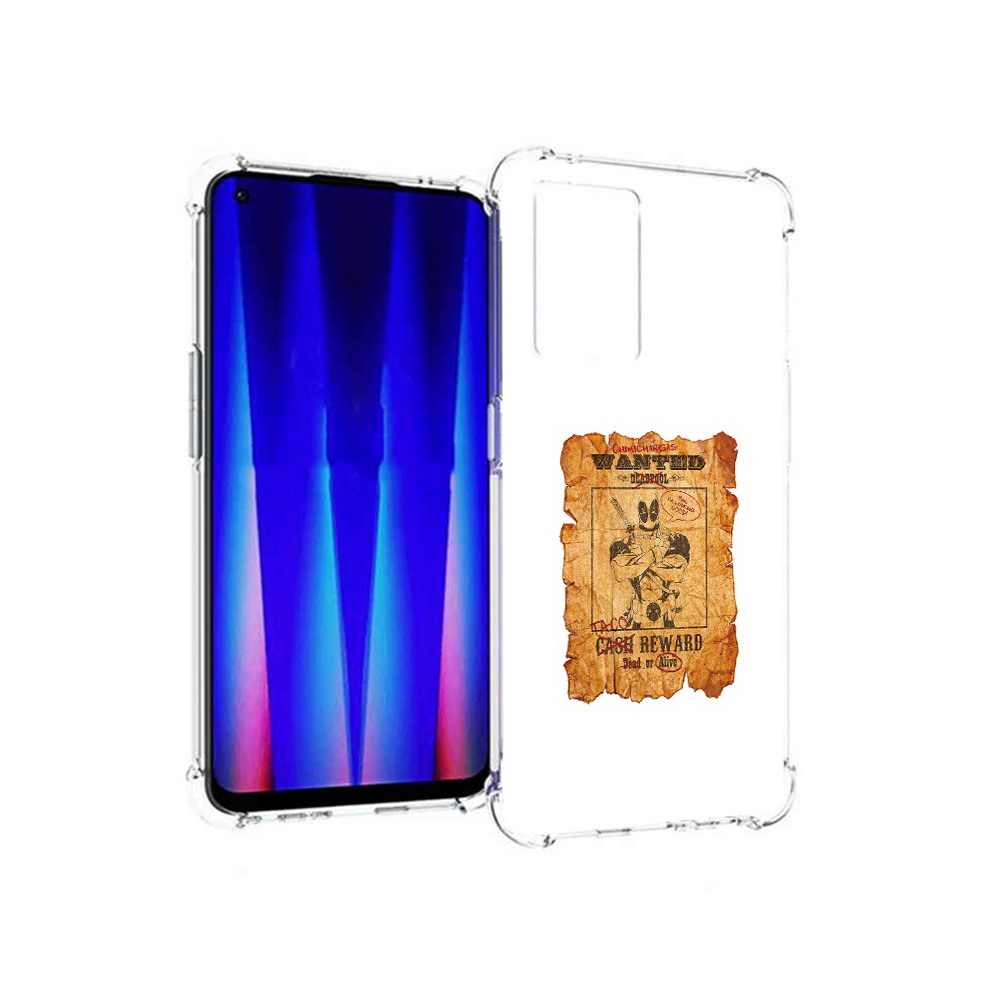 

Чехол MyPads Tocco для OnePlus Nord CE 5G дедпул, Прозрачный, Tocco