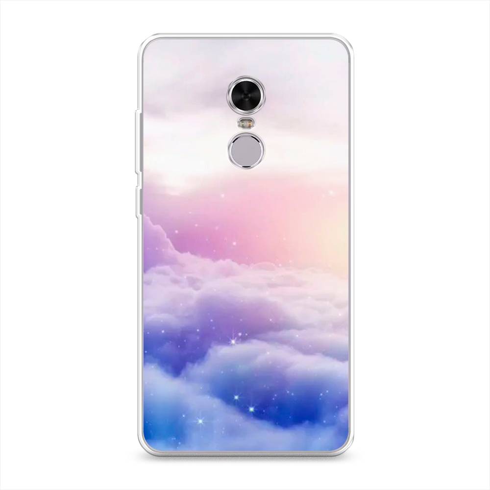 

Чехол на Xiaomi Redmi Note 4 "Небеса", Голубой;белый;розовый, 31850-2