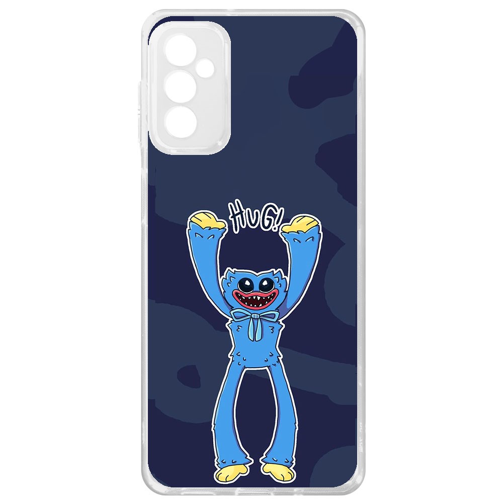 

Чехол-накладка Krutoff Clear Case Хаги Ваги Обнимашки для Samsung Galaxy M52 (M525)