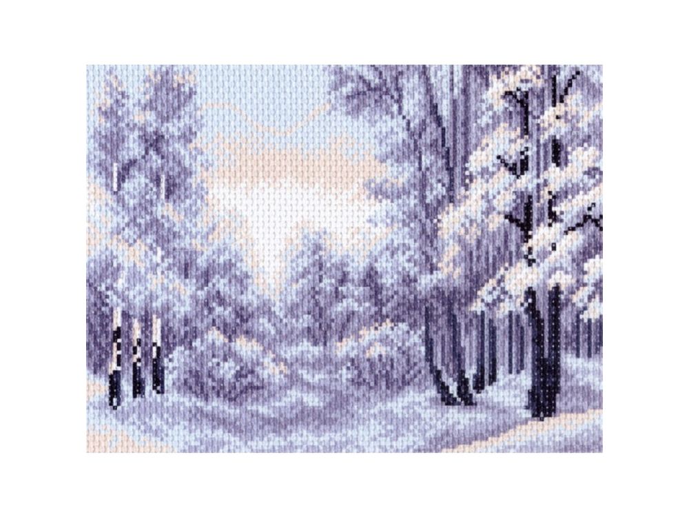 

Рисунок на канве Матренин Посад Зимний лес 1402-1