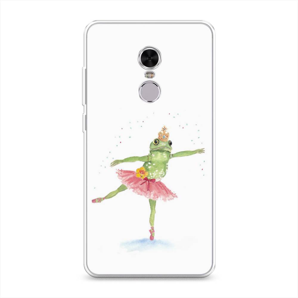 

Чехол на Xiaomi Redmi Note 4 "Лягушка-балерина", Зеленый, 31850-4