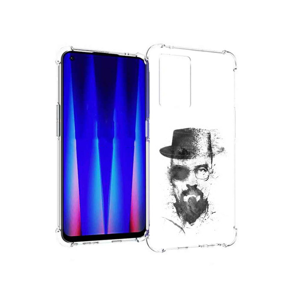 

Чехол MyPads Tocco для OnePlus Nord CE 5G загадочный человек, Прозрачный, Tocco