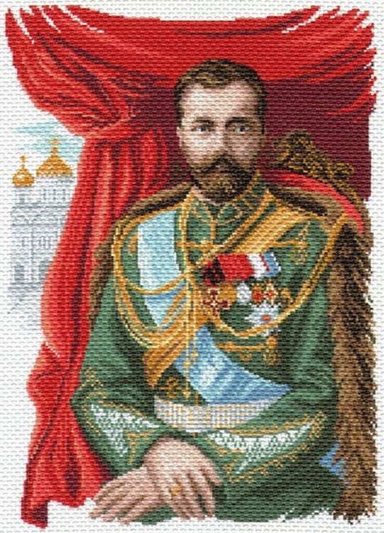 

Рисунок на канве Матренин Посад Император Николай Второй 1681