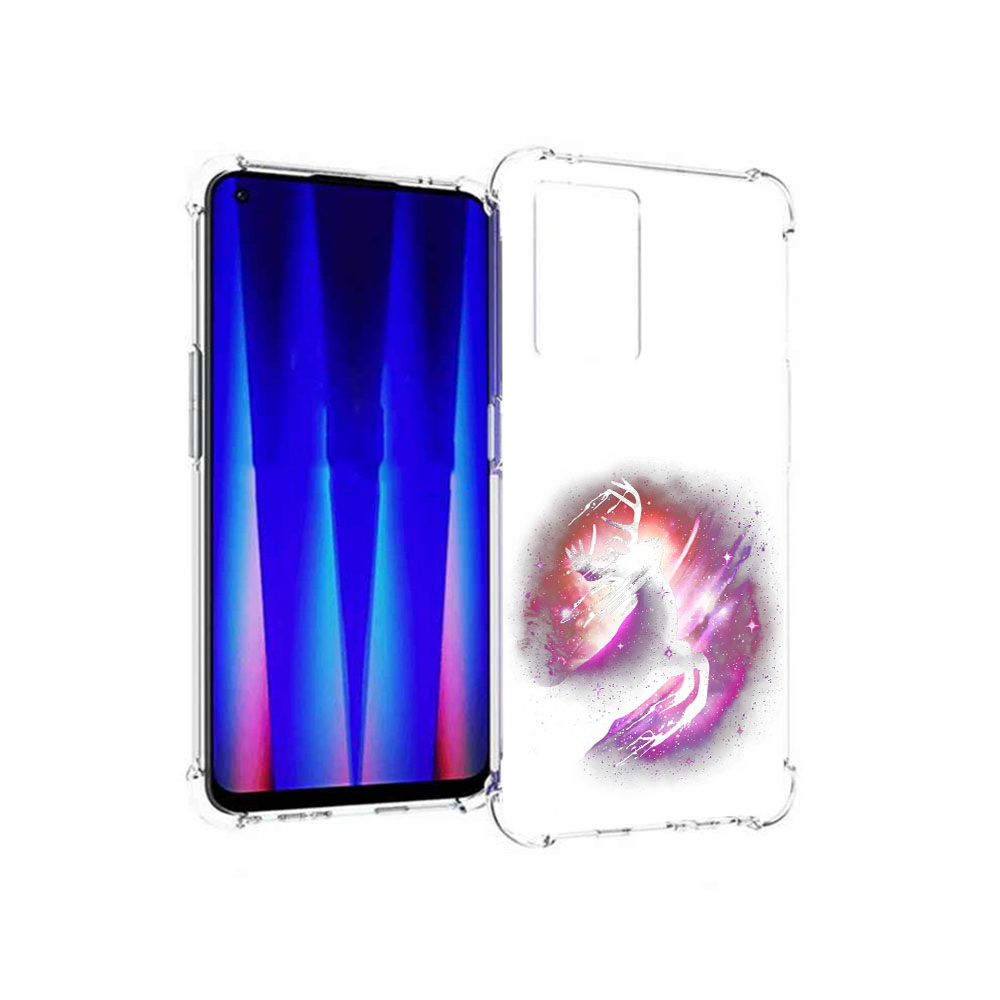 

Чехол MyPads Tocco для OnePlus Nord CE 5G звездный олень, Прозрачный, Tocco