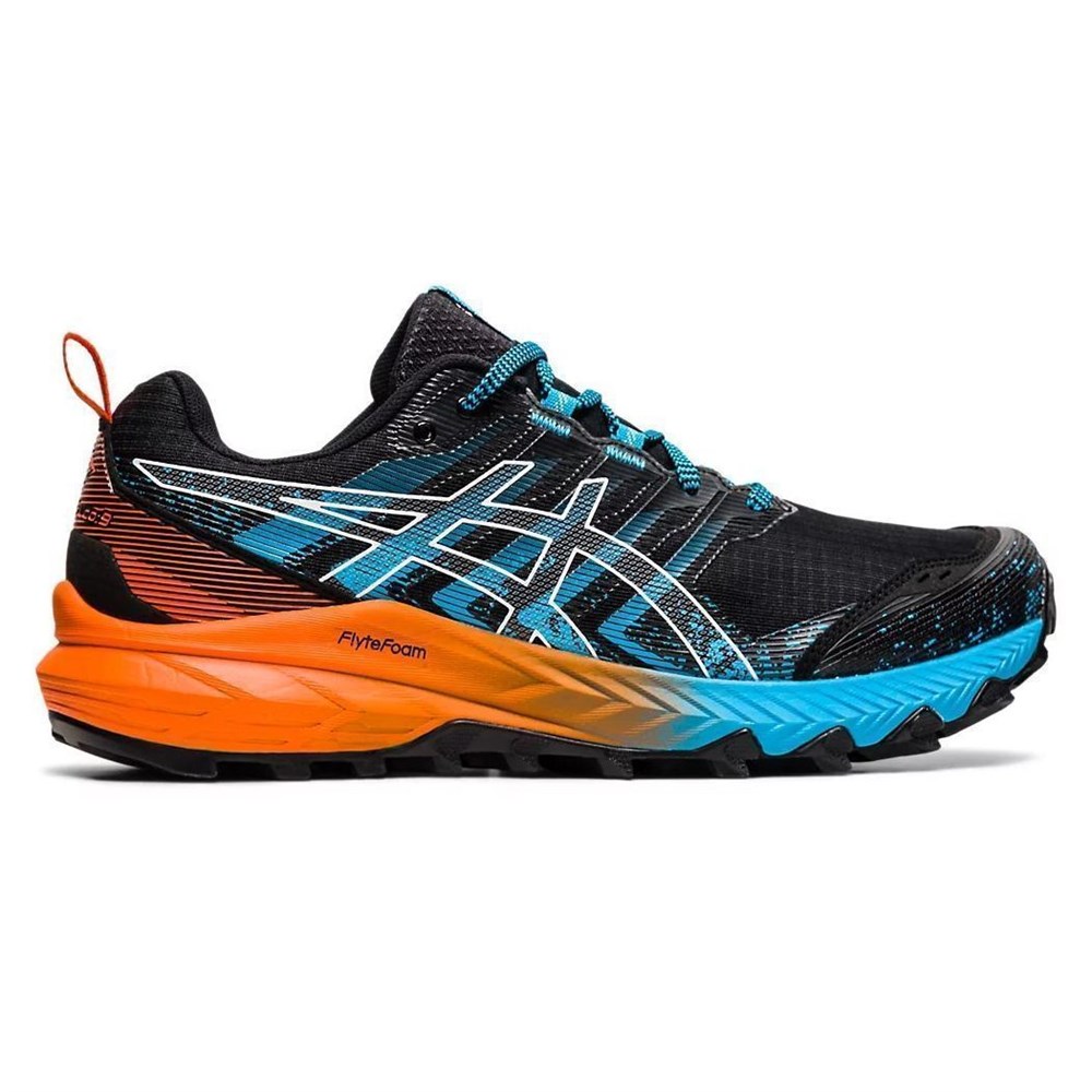 фото Кроссовки мужские asics trabuco 1011b030 черные 9 us