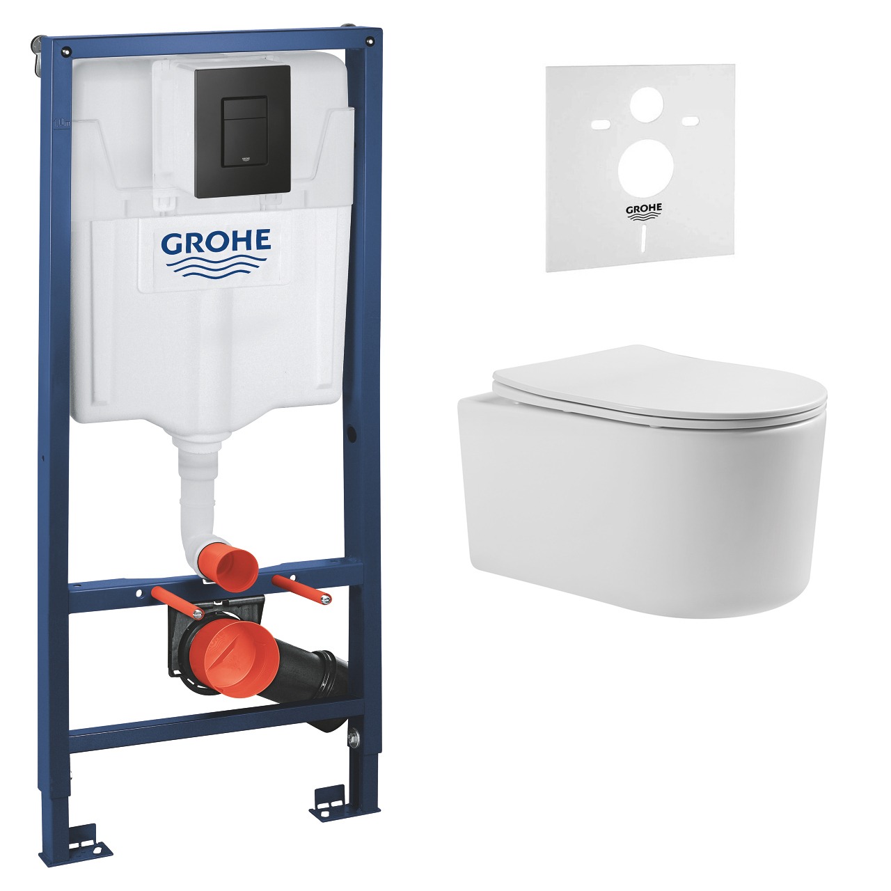 

Комплект инсталляции GROHE с унитазом Aquatek МИЯ и сиденьем с микролифтом (NW0155)