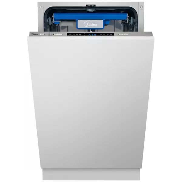 встраиваемая посудомоечная машина midea mid60s130i 60см 5 программ серебристый Встраиваемая посудомоечная машина Midea MID45S510i