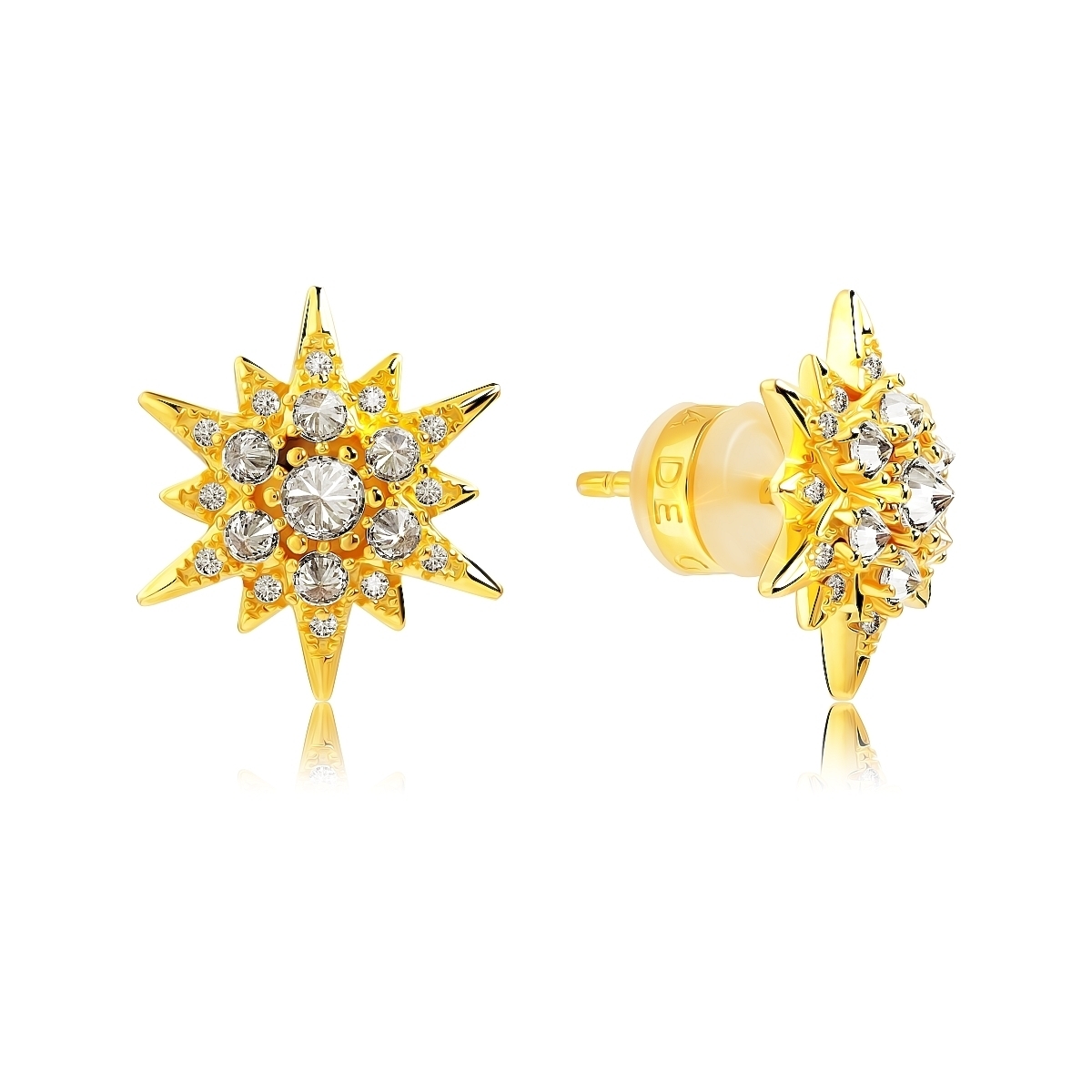 

Серьги из серебра VALTERA 107066, фианит, 107066
